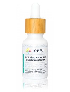 LOBEY Lokální sérum na akné s okamžitým účinkem 15 ml