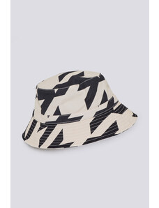 KLOBOUK GANT D1. HOUNDSTOOTH BUCKET HAT černá S/M