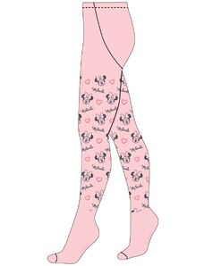 E plus M Dětské / dívčí punčocháče Minnie Mouse - Disney - 40 DEN (silonky) - růžové
