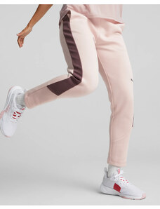 Dámské Tepláky Puma Evostripe High-Waist Pants Op Rose Quart