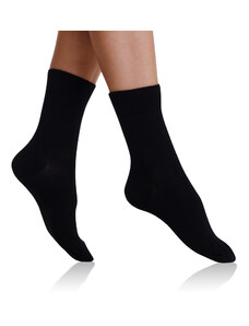 Bellinda COTTON MAXX LADIES SOCKS - Women's cotton socks - black