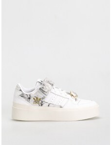 Bílé, květované dámské boty adidas - GLAMI.cz