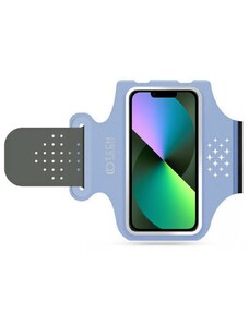 Sportovní pouzdro na mobil - Tech-Protect, M1 Universal Sport Armband Blue
