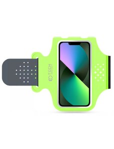 Sportovní Pouzdro na mobil Tech-Protect M1 Universal Sport Armband Green Lime