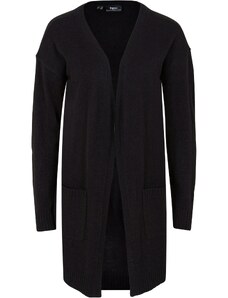 bonprix Základní pletený kabátek Černá