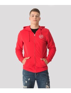 RetroJeans BARABAR ZIPUP HOODIE OUT JOGGING TOP, RED