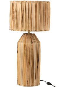 Bambusová stolní lampa J-Line Labana 87 cm