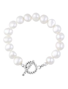 Manoki Perlový náramek Katerina - říční perla, chirurgická ocel