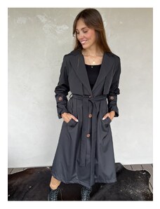 Fashion Lounge Trench coat Hit černý