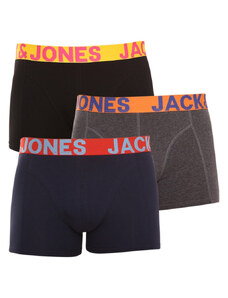 3PACK pánské boxerky Jack and Jones vícebarevné (12151349)