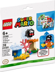 LEGO Super Mario 30389 Fuzzy a Mushroom v akci