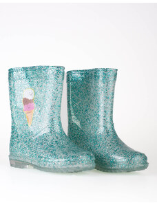 Glitter high boots girls Shelvt mint