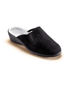 Blancheporte Jednobarevné pantofle černá 38