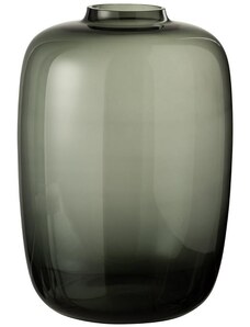 Zelená skleněná váza J-Line Nogun 35 cm