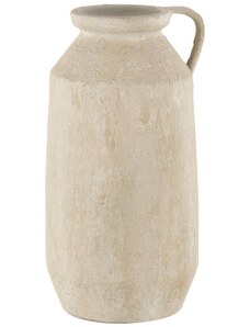 Béžová keramická váza J-Line Pot 45 cm