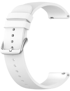 LAVVU Bílý silikonový řemínek na hodinky LS00W20