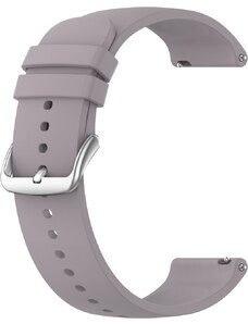 LAVVU Šedý silikonový řemínek na hodinky LS00A20