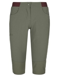 Dámské outdoorové 3/4 kalhoty Kilpi MEEDIN-W khaki