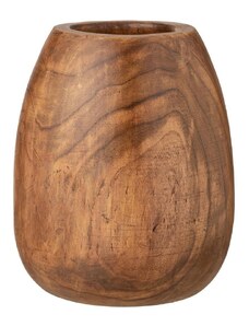 Dřevěná dekorativní váza J-Line Iowa 50 cm