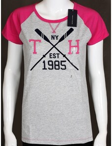 Tommy Hilfiger dámské tričko s krátkým rukávem TH paddle