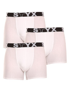 3PACK pánské boxerky Styx long sportovní guma (U10616161)