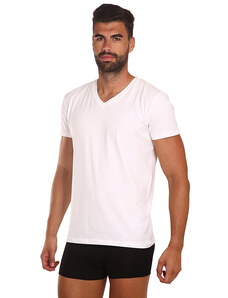 Pánské tričko Gant V neck bílé (901911988-110)