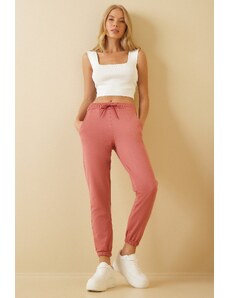 Happiness İstanbul Women's Dry Rose Pocketed Sweatpants