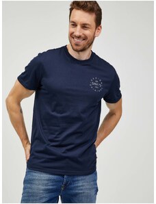 Tmavě modré pánské tričko SAM 73 Sepot