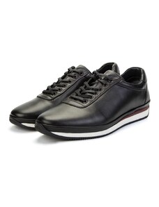 Ducavelli Plain Genuine Leather Men's Casual Shoes, Casual Shoes, 100% Leather Shoes.