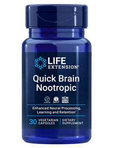 Life Extension Quick Brain Nootropic 30 ks, vegetariánská kapsle