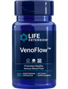 Life Extension VenoFlow 30 ks, vegetariánská kapsle, 200 mg