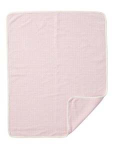 Klippan Švédsko Dětská deka chenille Rumba baby pink 70x90
