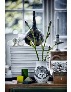 Bjorn Wiinblad Dánsko Porcelánová váza Felicia black H18