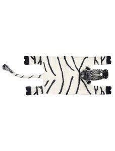 Klippan Švédsko Dětský koberec Zebra černo-blý 110x52