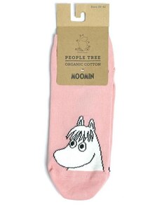 VNS Organic socks Moomin Trainer kotníkové ponožky 35-38 pink