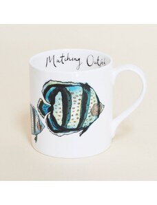 Anna Wright UK Porcelánový hrnek Matching Outfits Fish 350ml