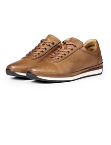 Ducavelli Plain Genuine Leather Men's Casual Shoes, Casual Shoes, 100% Leather Shoes.