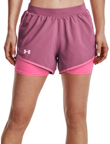 Šortky Under Armour UA Fly By 2.0 2N1 Short-PNK 1356200-669