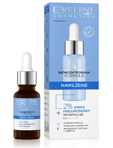Eveline cosmetics Hydratační sérum s 2% kyselinou hyaluronovou a vitamínem B5 18 ml