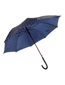 Swifts Holový deštník s motivem puntíky modrá 1105