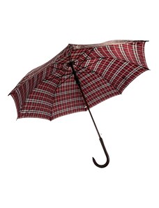 Swifts Holový kostkovaný deštník červená 1104