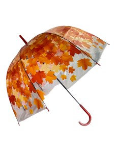 Swifts Holový deštník s listy oranžová 1107