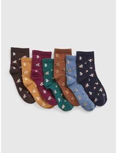 GAP Dětské vzorované ponožky, 7 párů - Holky