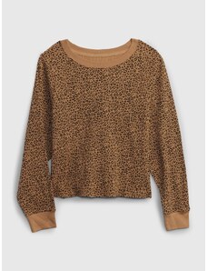 GAP Dětské tričko se vzorem leopard - Holky