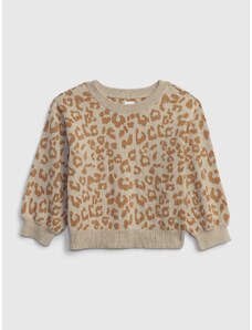 GAP Dětský svetr leopard - Holky