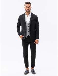 Ombre Clothing Pánské casual sako - černá M56