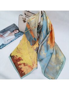Runmei studio Dámský hedvábný šátek mod. 179