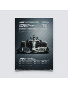 Automobilist Posters | Formula 1 - Decades - Mercedes-AMG Petronas F1 Team - 2010s | Collector's Edition