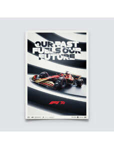 Automobilist Posters | Formula 1 - Our Past Fuels Our Future - 70th Anniversary | Limited Edition