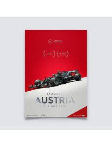 Automobilist Posters | Mercedes-AMG Petronas F1 Team - Valtteri Bottas - Austria - 2020 | Collector's Edition